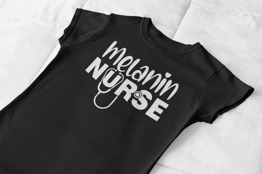 Black Nurse T-Shirt Melanin Nurse T-Shirt, black history month shirts - Wilson Design Group