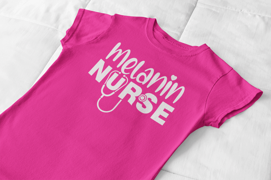 Black Nurse T-Shirt Melanin Nurse T-Shirt, black history month shirts - Wilson Design Group