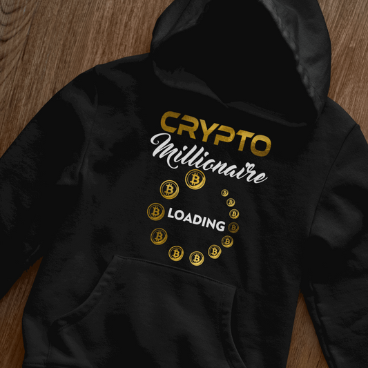 Crypto Millionaire Loading T-Shirt, Sweatshirt, Hoodie - Wilson Design Group