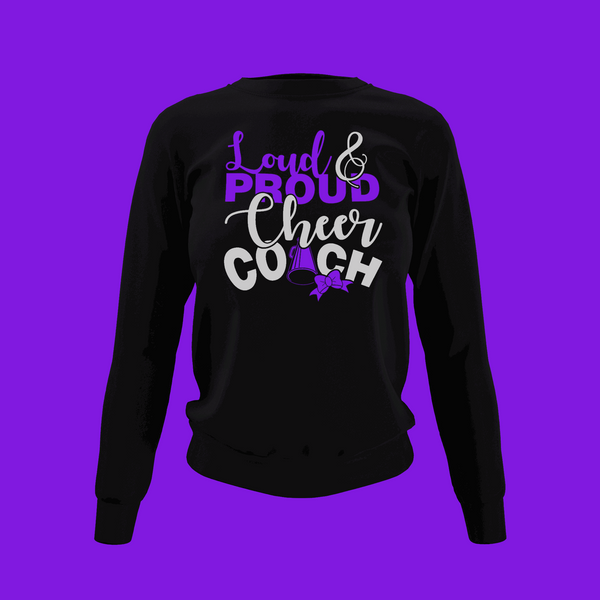 Cheer Coach Sweatshirt - Wilson Design Group