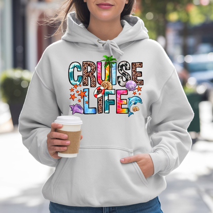 Cruise Life Summer Graphic T-Shirt, Fashion Short Sleeve, Vacation Shirt Graphic T-Shirt