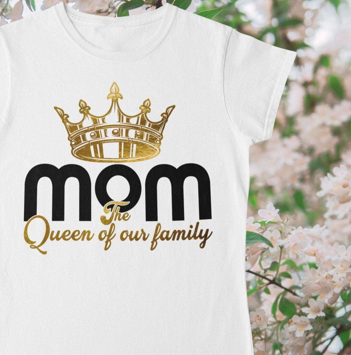 Mom shirt, Queen of the family shirt, mothers day shirt, mothers day t shirt, mothers shirts, mothers t shirt, gift for her, gift for wife - Wilson Design Group