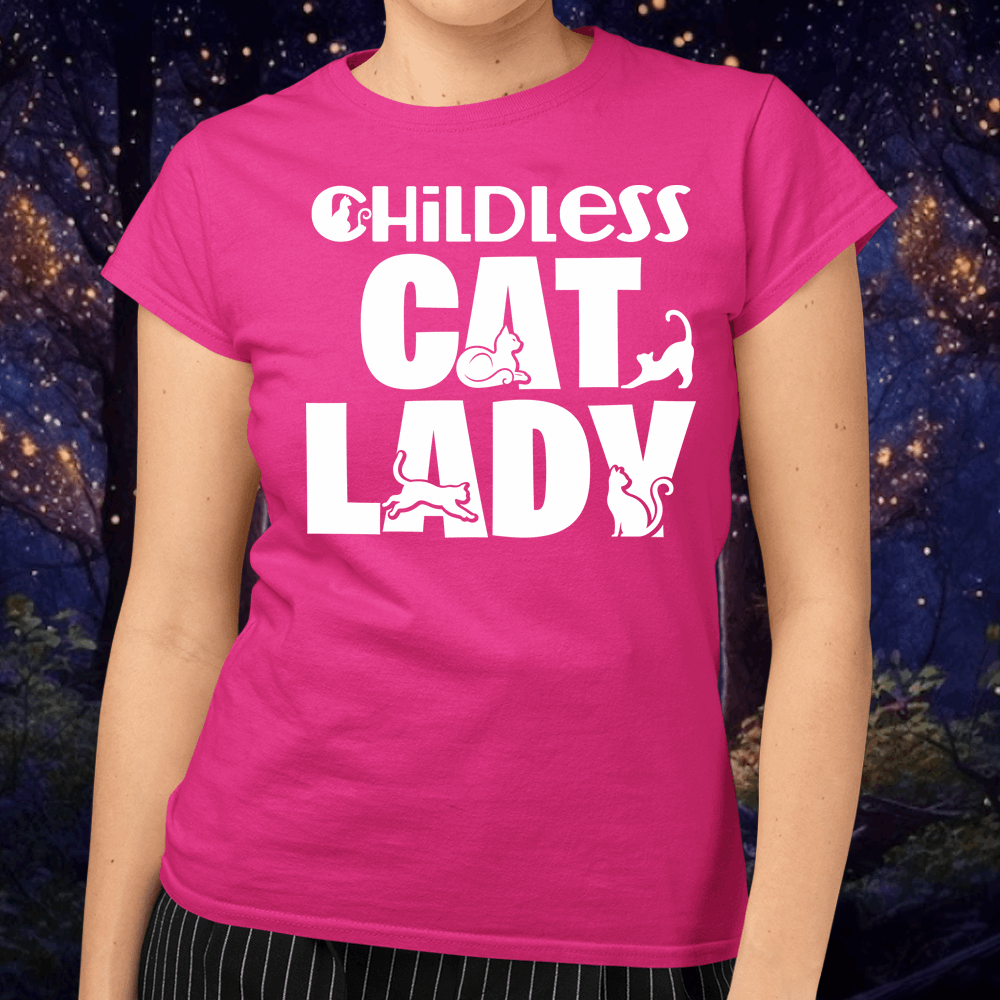 Childless Cat Lady Shirt, Childless Cat Lady Sweatshirt, Cat Lover Shirt - Wilson Design Group