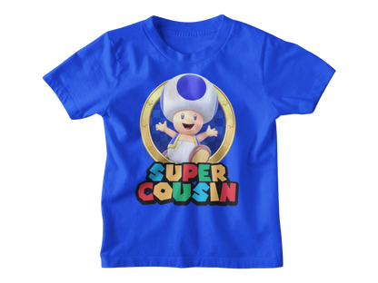 Super Mario Family Birthday Shirts, Matching Birthday Party Tees, Custom Mario Character Family Crew, Personalized Birthday Shirt, Mario Tee