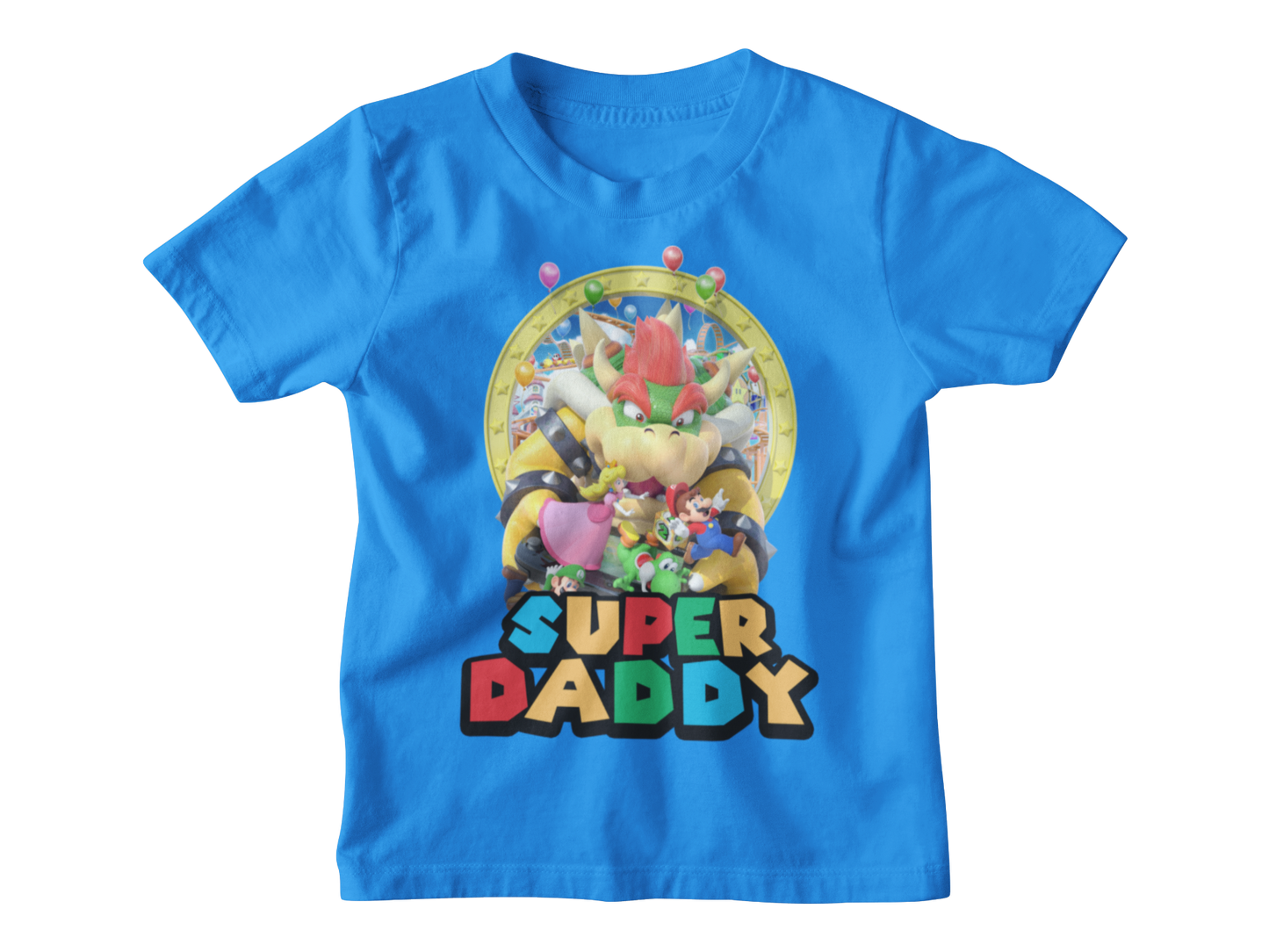 Super Mario Family Birthday Shirts, Matching Birthday Party Tees, Custom Mario Character Family Crew, Personalized Birthday Shirt, Mario Tee