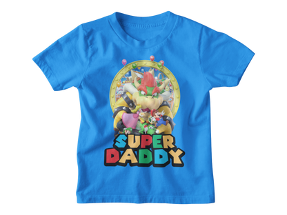 Super Mario Family Birthday Shirts, Matching Birthday Party Tees, Custom Mario Character Family Crew, Personalized Birthday Shirt, Mario Tee