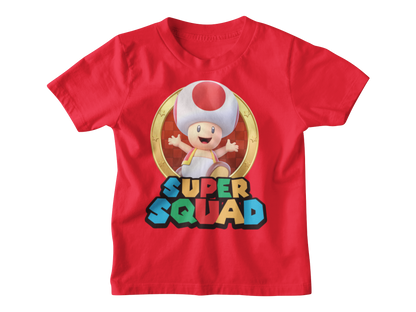 Super Mario Family Birthday Shirts, Matching Birthday Party Tees, Custom Mario Character Family Crew, Personalized Birthday Shirt, Mario Tee