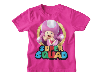 Super Mario Family Birthday Shirts, Matching Birthday Party Tees, Custom Mario Character Family Crew, Personalized Birthday Shirt, Mario Tee