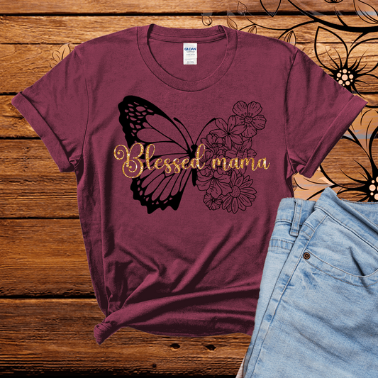 Blessed Mama shirt, mothers day shirt, mother's day t shirts, mother's day tee shirts, happy mothers day shirts - Wilson Design Group