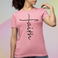 Faith Cross T Shirt, Bella Canvas Softstyle T-Shirt - Wilson Design Group