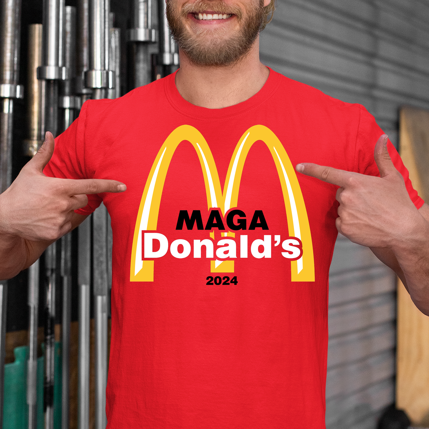 MAGA Donald's Shirts, magadonalds shirt, Trump 2024 T Shirt - Wilson Design Group