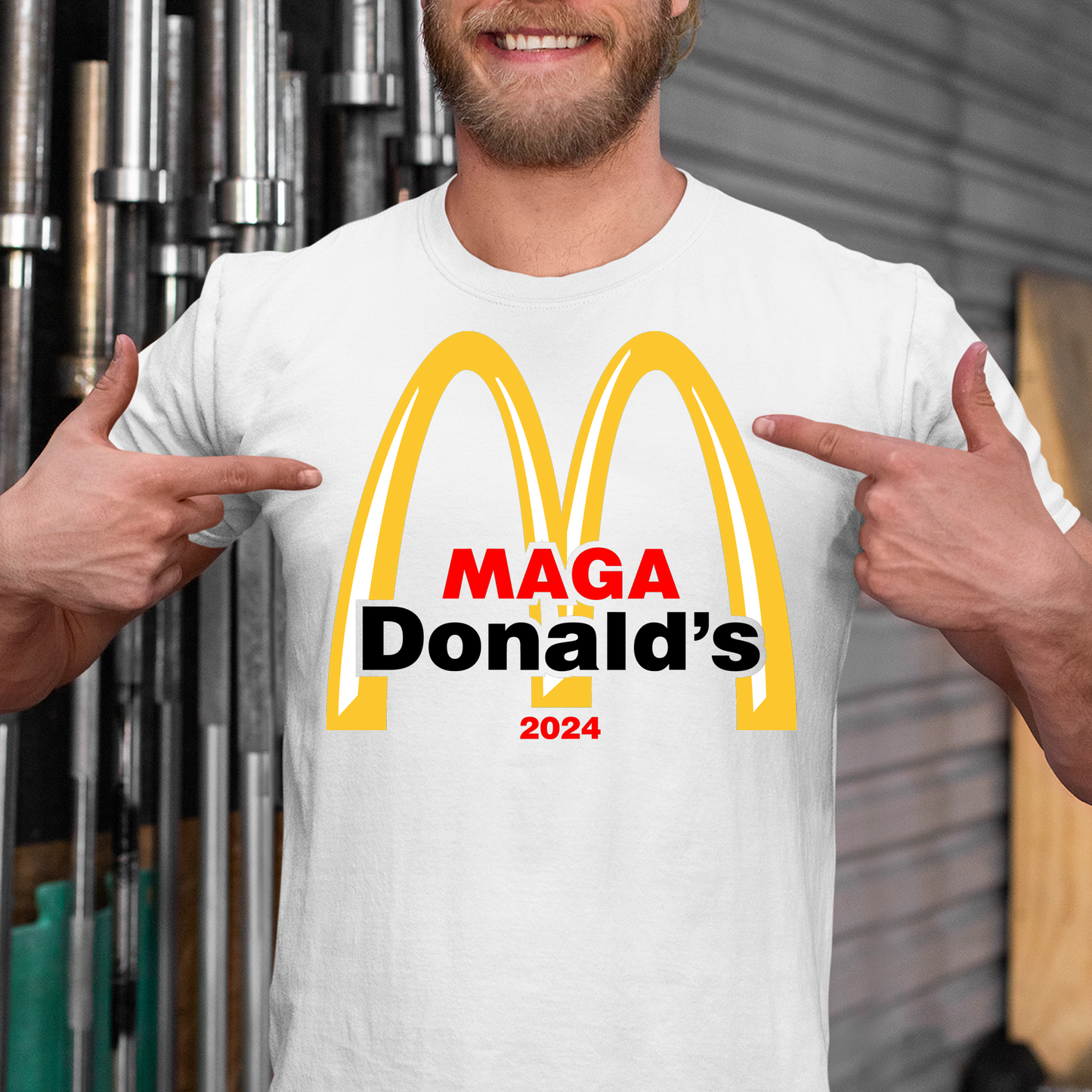 MAGA Donald's Shirts, magadonalds shirt, Trump 2024 T Shirt - Wilson Design Group