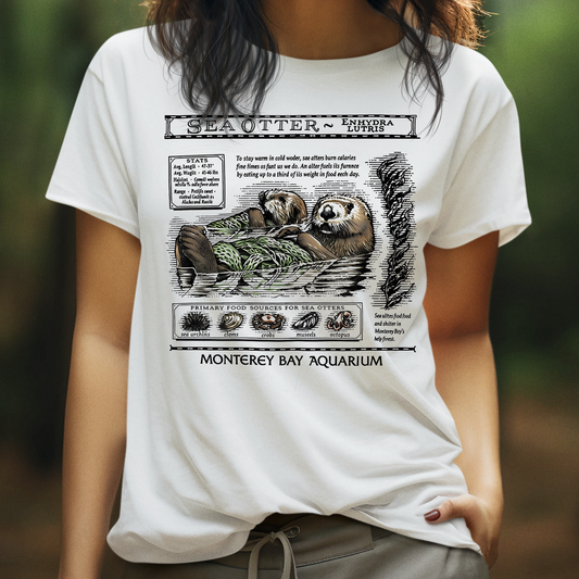Monterey Bay aquarium otter shirt for kids and adults, Monterey Bay aquarium T-Shirt, Sweatshirt, and Hoodie