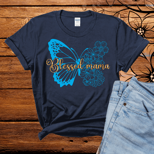 Blessed Mama shirt, mothers day shirt, mother's day t shirts, mother's day tee shirts, happy mothers day shirts - Wilson Design Group