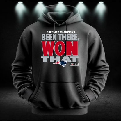 Patriots AFC Champions Shirt, Hoodie | New England Football Championship Sweatshirt | Men's & Women's Victory Gear