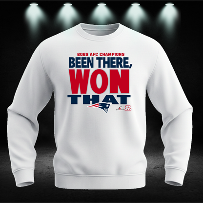 Patriots AFC Champions Shirt, Hoodie | New England Football Championship Sweatshirt | Men's & Women's Victory Gear