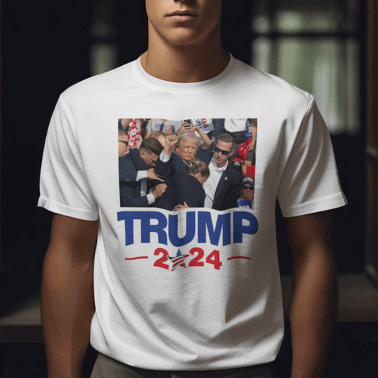 Trump Shooting Shirt, 2024 Trump shot Shirt - Wilson Design Group