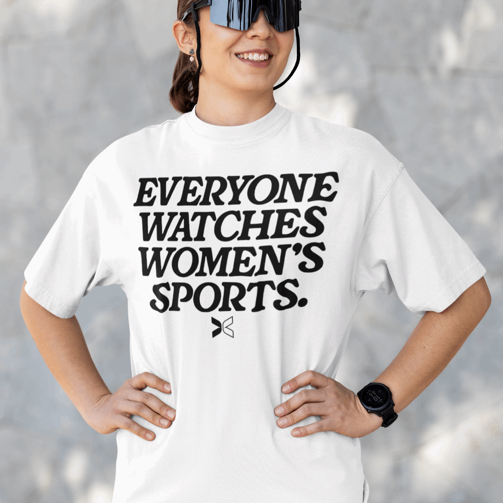 Everyone Watches Womens Sports, Women's Sports Supportive Shirt, Female Athlete, Feminist Shirt, Women's Rights - Wilson Design Group