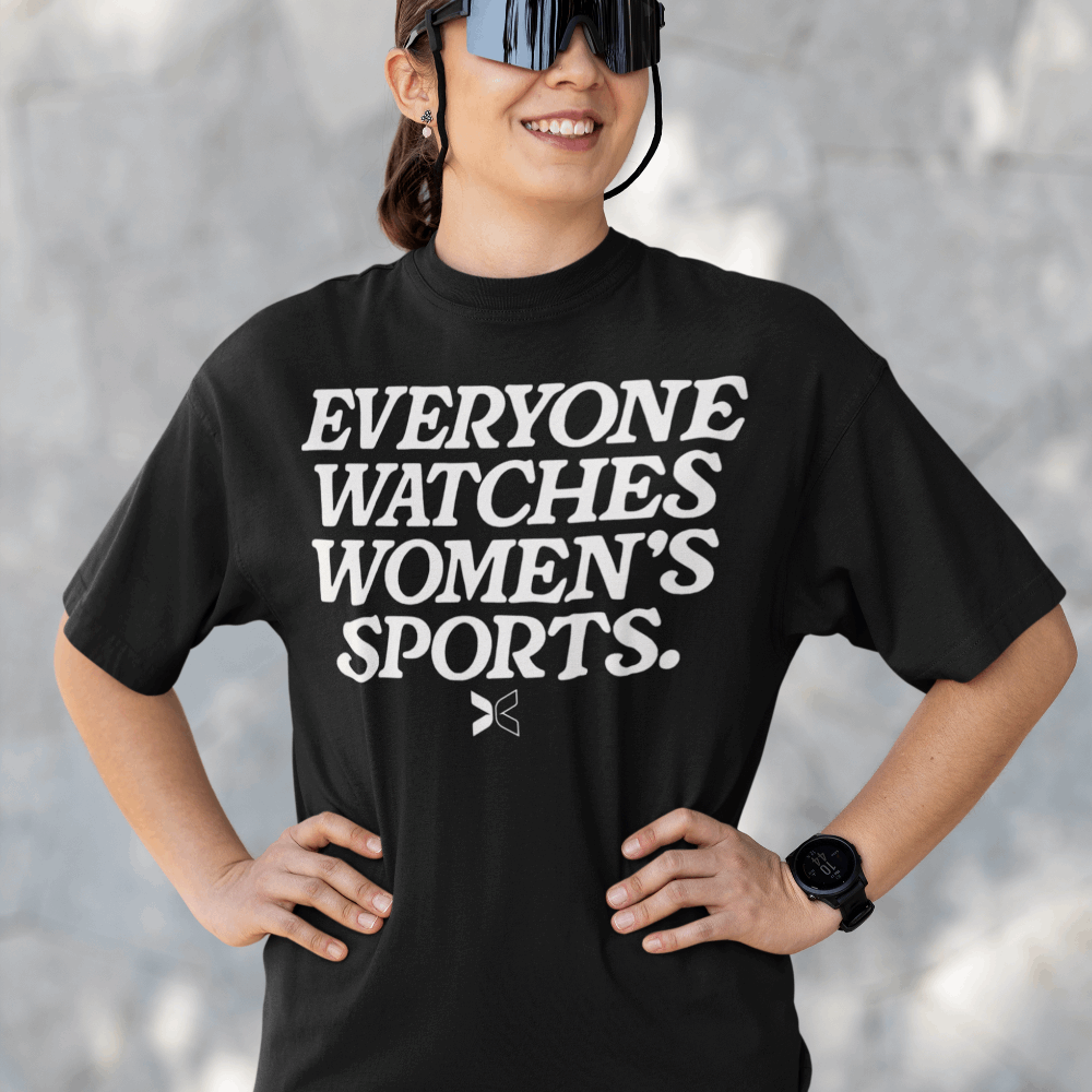 Everyone Watches Womens Sports, Women's Sports Supportive Shirt, Female Athlete, Feminist Shirt, Women's Rights - Wilson Design Group