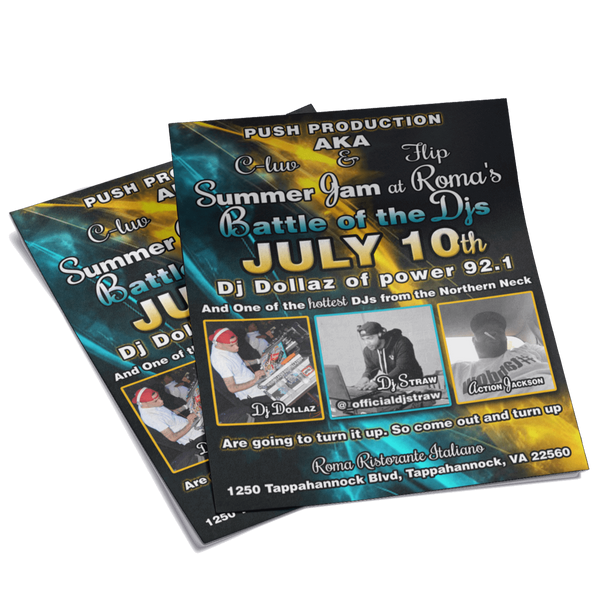 4.25 x 5.5 Flyers Cards - Wilson Design Group