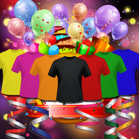 Custom Kids Birthday Party Shirts,  birthday shirts for family - Wilson Design Group