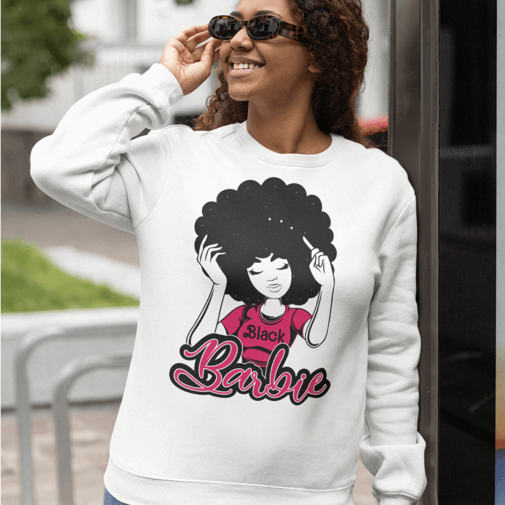Black barbie Sweatshirt hoodie barbie shirts black history month shirts