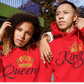 King and Queen couple sweatshirts, couple sweat shirts, valentine's day gift for her, valentines gifts for men - Wilson Design Group