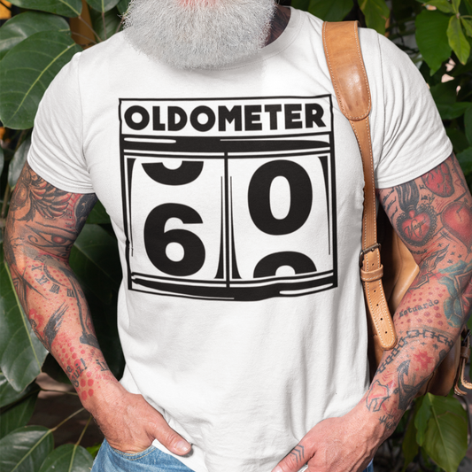 Oldometer shirt, Oldometer 60 shirt, birthday shirt - Wilson Design Group