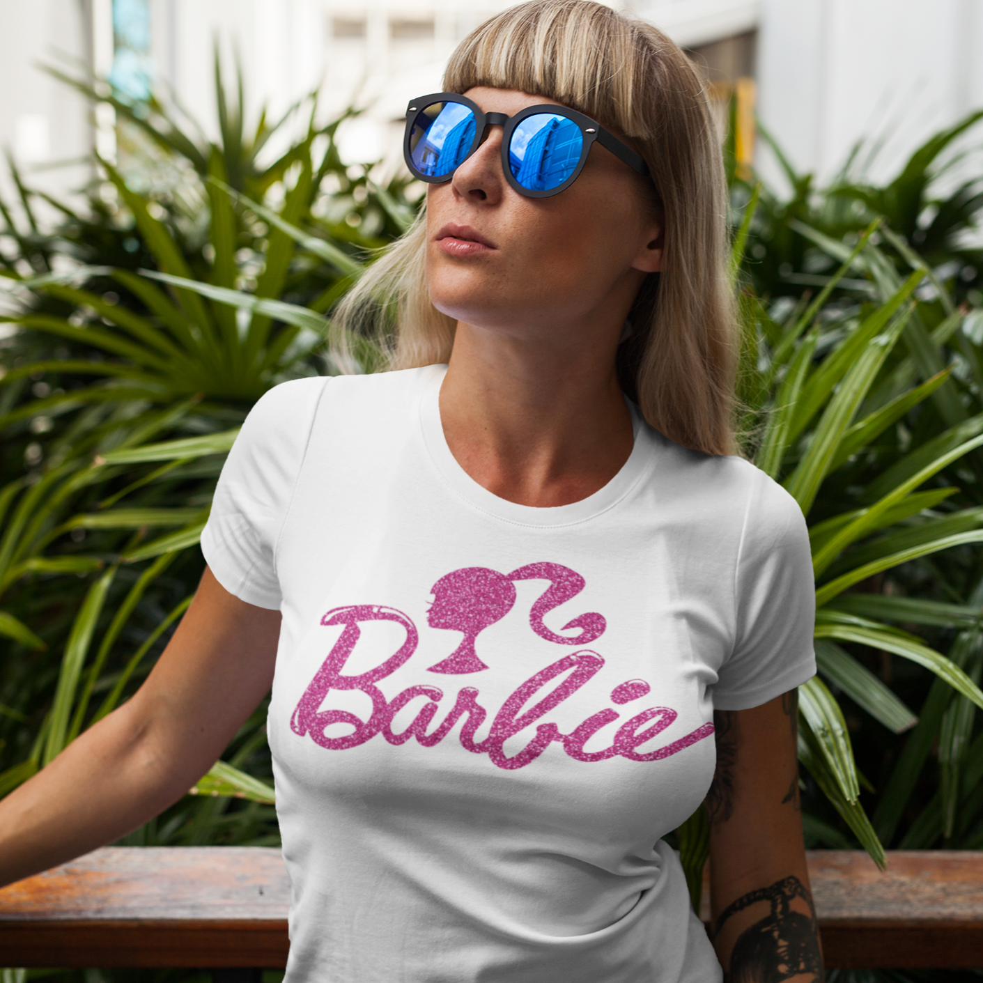 Glitter Barbie shirt, barbie shirts - Wilson Design Group