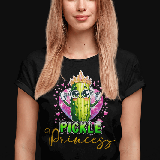 Pickle Princess Shirt, Pickle Princess Funny Pickle Cucumber Vegetarian Girls Women sweatshirt, hoodie - Wilson Design Group