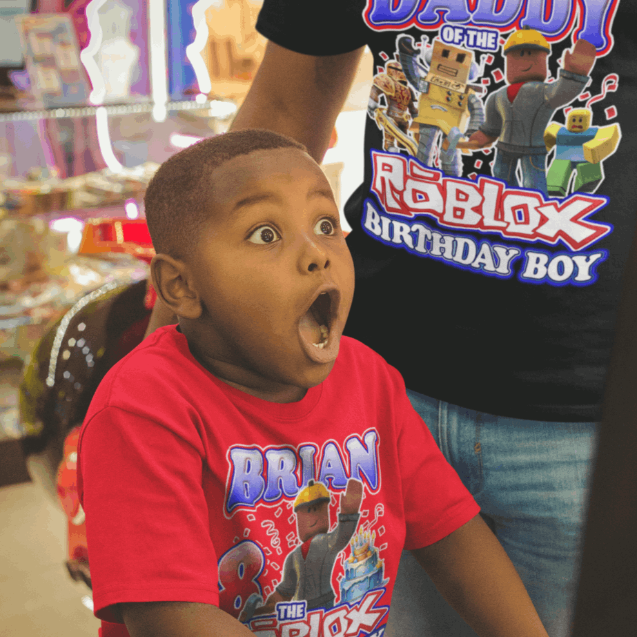 African American Roblox Birthday Boy Family Party Shirts, roblox birthday shirts - Wilson Design Group