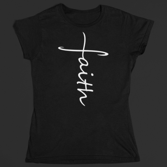 Faith Cross T Shirt - Wilson Design Group