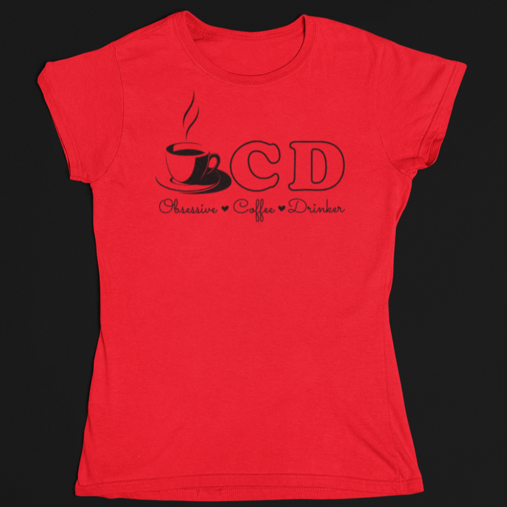 OCD Obsessive Coffee Drinker Shirt, Coffee Lover Shirt, Coffee Shirt - Wilson Design Group