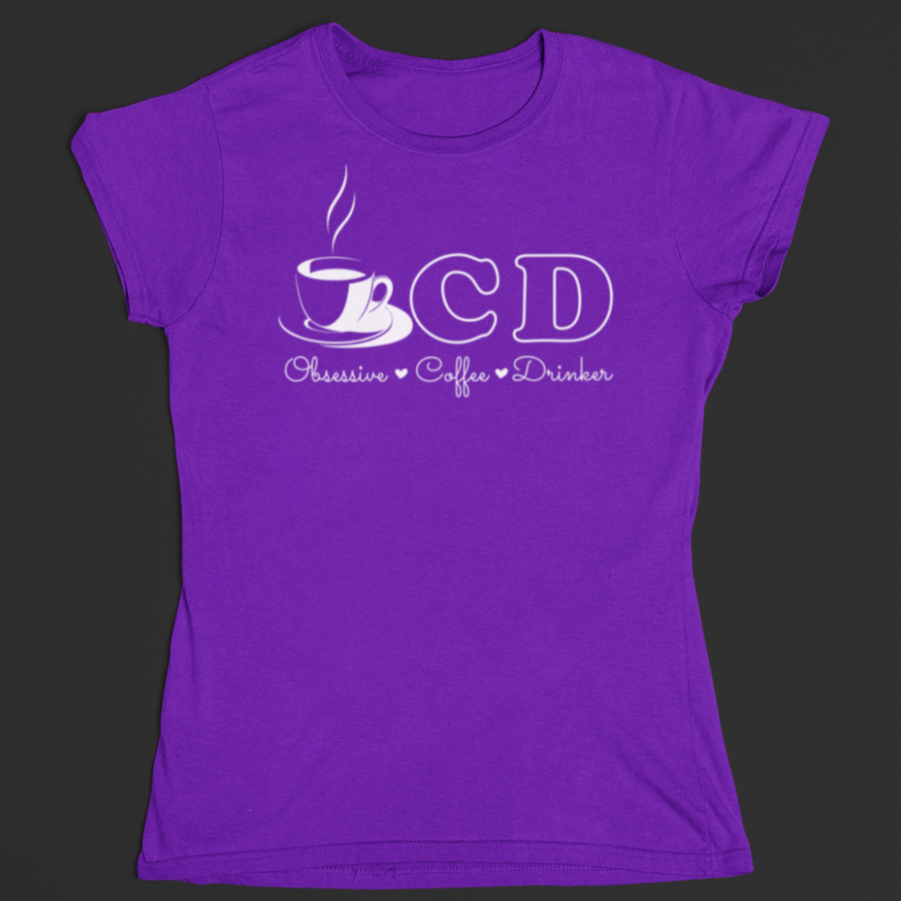 OCD Obsessive Coffee Drinker Shirt, Coffee Lover Shirt, Coffee Shirt - Wilson Design Group