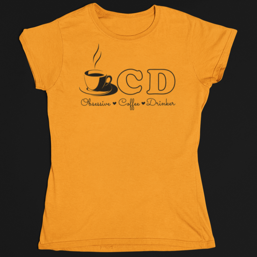 OCD Obsessive Coffee Drinker Shirt, Coffee Lover Shirt, Coffee Shirt - Wilson Design Group