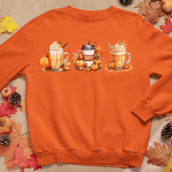 Pumkin Spice shirtsheat, Pumkin Spice Latte, Iced Latte Fall sweatshirt - Wilson Design Group