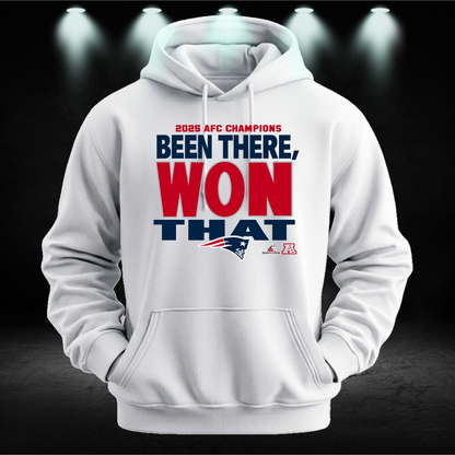 Patriots AFC Champions Shirt, Hoodie | New England Football Championship Sweatshirt | Men's & Women's Victory Gear