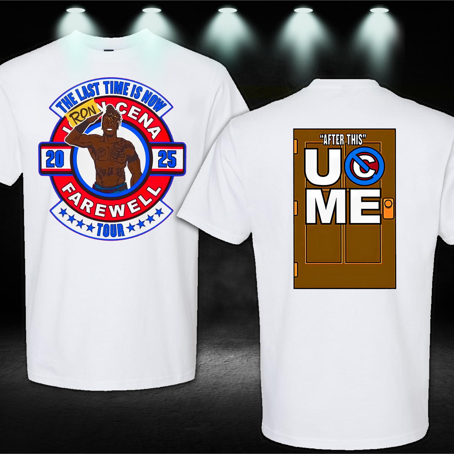 Ron Cena Shirt, Red R-Truth Ron Cena T-Shirt