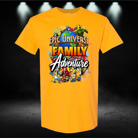 Epic Universe Family Vacation Shirts