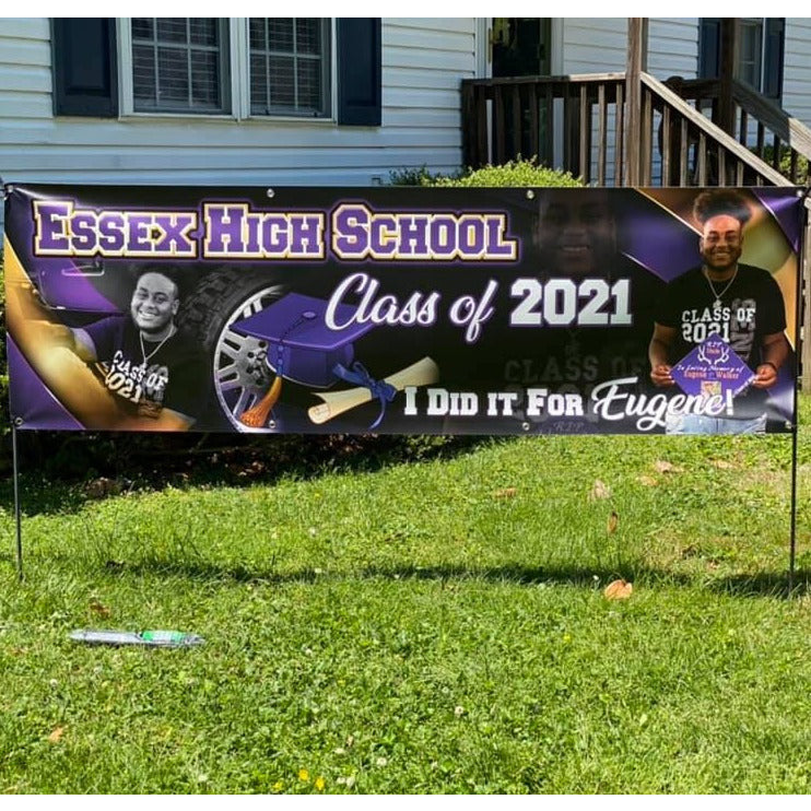 Custom Vinyl Banner w/ Grommets - Wilson Design Group