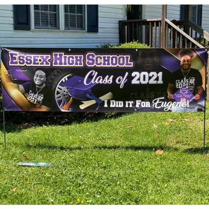 Custom Vinyl Banner w/ Grommets - Wilson Design Group