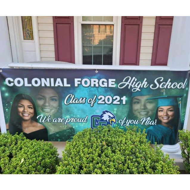 Custom Vinyl Banner w/ Grommets - Wilson Design Group