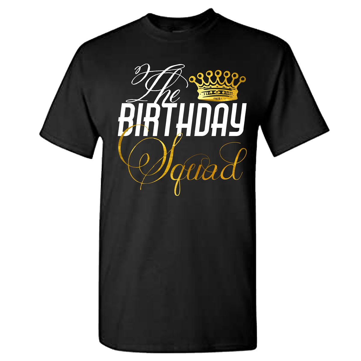 The Birthday King - His Queen Couples and Birthday Squad Shirts - Wilson Design Group