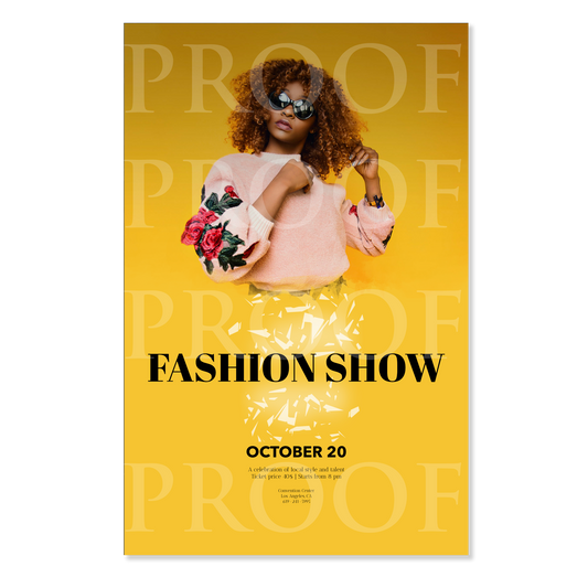 Fashion Show E-Flyer/E-Vite Online Advertisement - Wilson Design Group