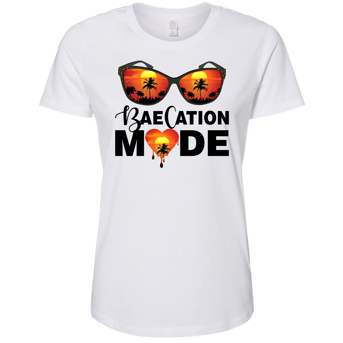 Orange Theme Baecation T-Shirts - Wilson Design Group