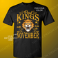 Lion "Real Kings are Born in" T-Shirt - Wilson Design Group