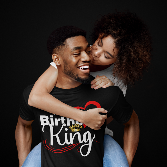 The Birthday King shirt - It's My King's Birthday Couple's Shirt Set - Wilson Design Group