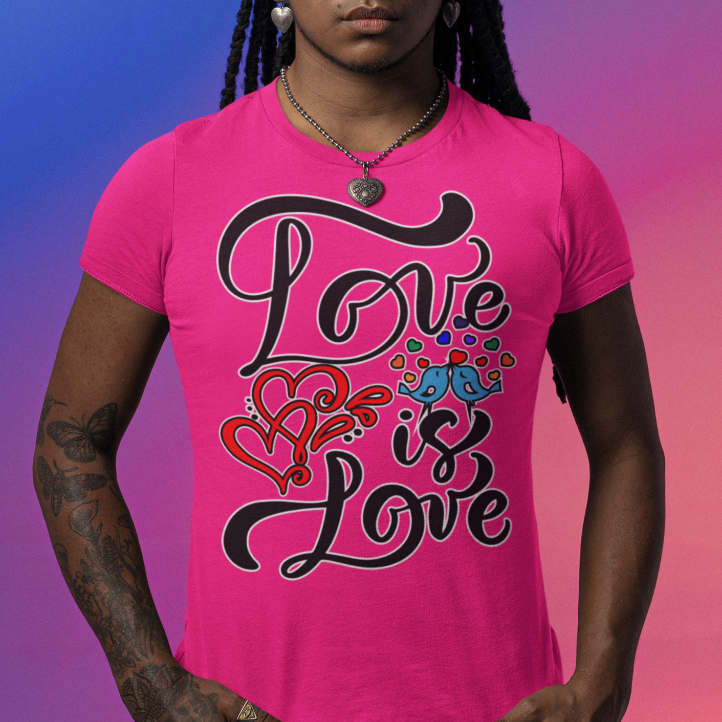 Love is Love LGBTQ T-Shirt - Wilson Design Group