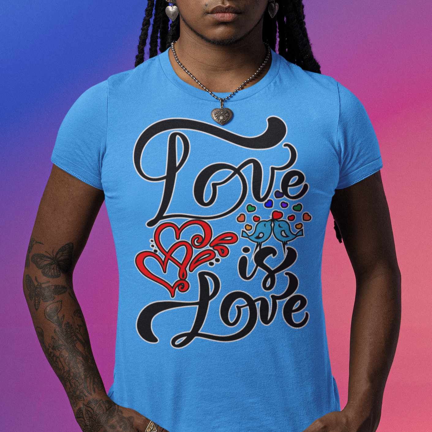 Love is Love LGBTQ T-Shirt - Wilson Design Group