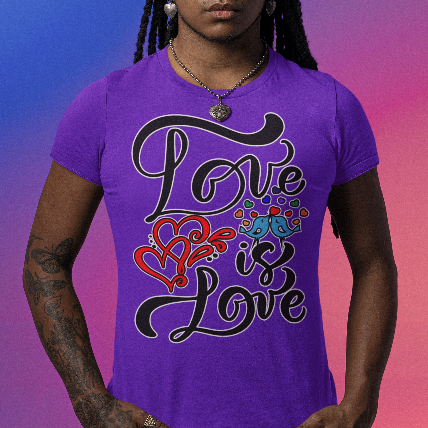 Love is Love LGBTQ T-Shirt - Wilson Design Group